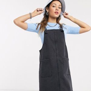 Black ASOS denim dress
